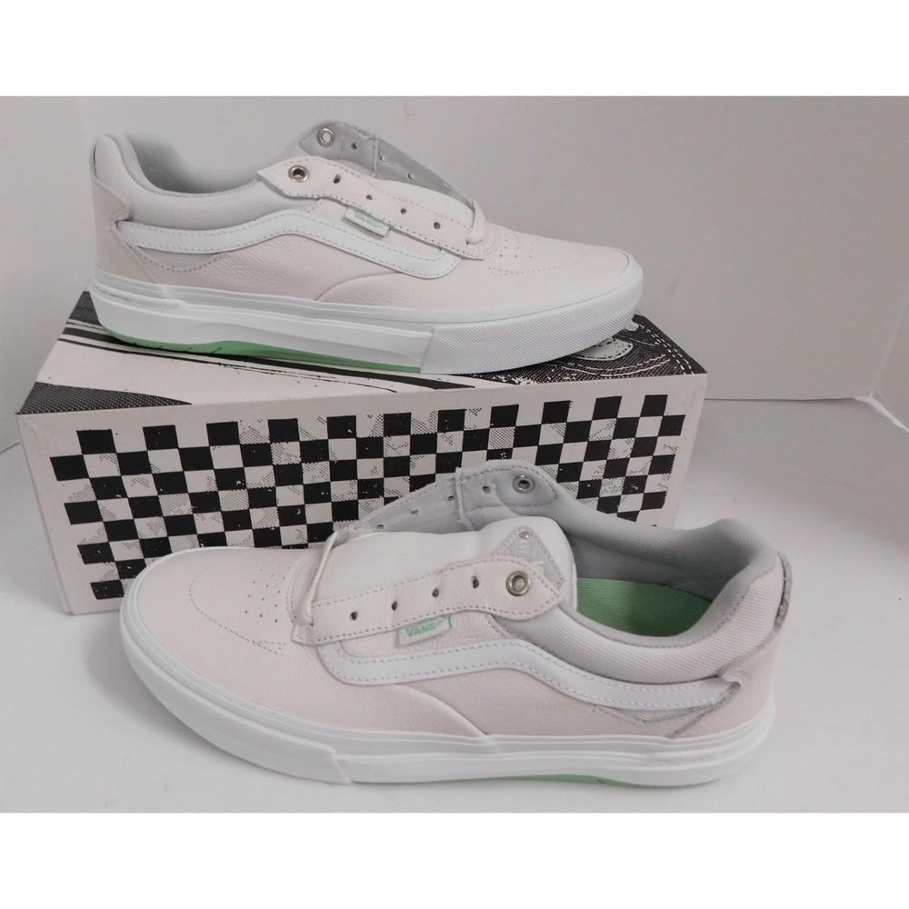 NEW VANS KYLE WALKER WAFFLECUP WHITE SIZE 10 NWB